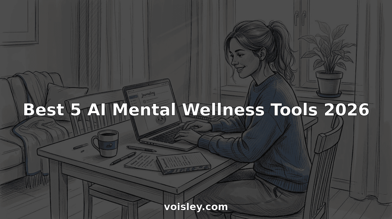 Best 5 AI Mental Wellness Tools 2026